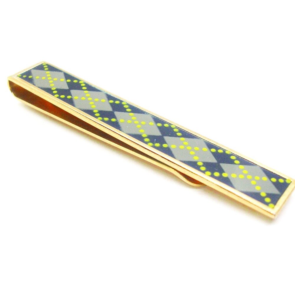 Tie Bar vintage Swank Necktie Holder Formal Wear Accessory Money Clip Groom Gift